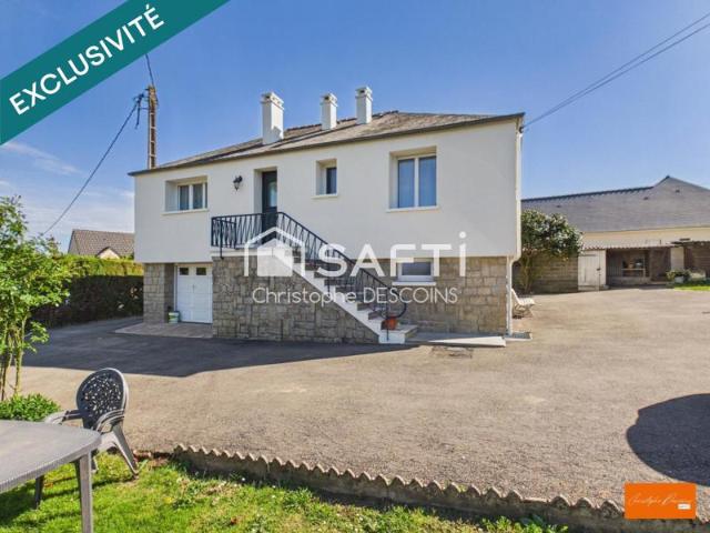 Charmante maison rénovée avec grand terrain – Saint Georges Buttavent