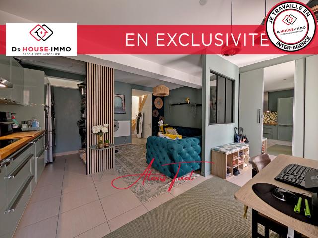 Charmante maison T4 entièrement rénovée 77 m² Proche Bordeaux