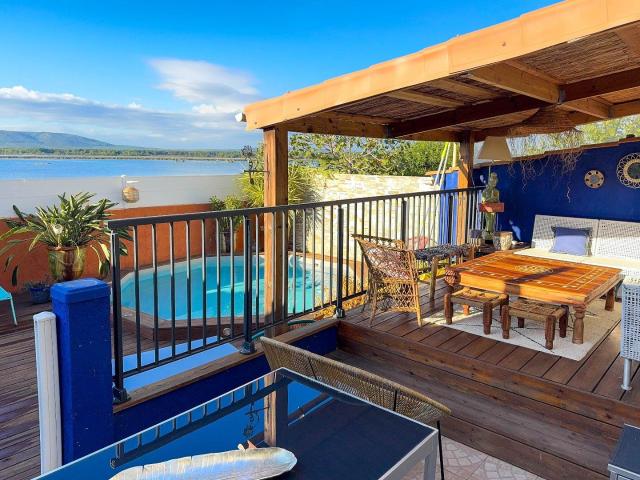 Charmante maison T5 au calme, avec vue panoramique sur l'Éta. 104m² Frontignan
