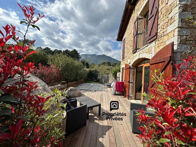 Charmante maison T3 avec piscine entre mer et montagne PORTO VECCHIO 20137 CORSE DU SUD