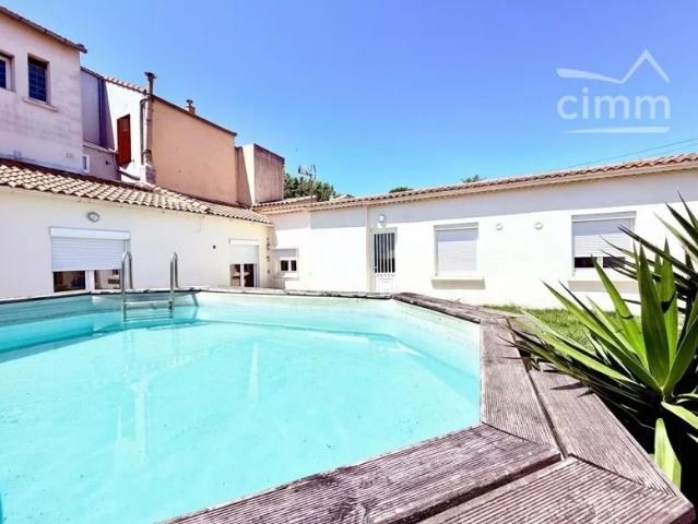 Charmante maison T3 de plain pied avec jardin et piscine