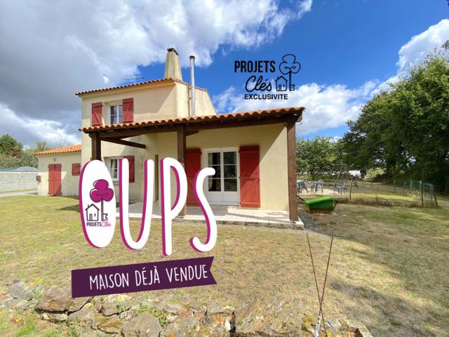 Charmante maison, 4 chambres 125m2 habitables,aux Achards