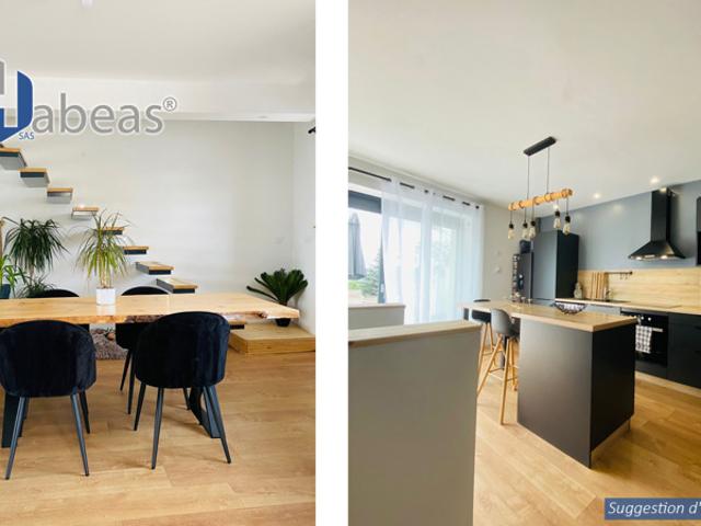 Charmante maison 4 pièces – 118 m² –cadre calme et vue dégagée