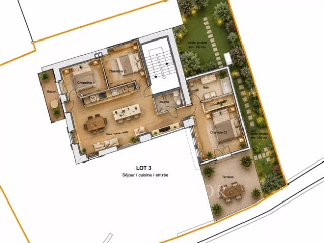 Charmante private Wohnung mit 4,5 Zimmern – PPE von 5 Wohnungen