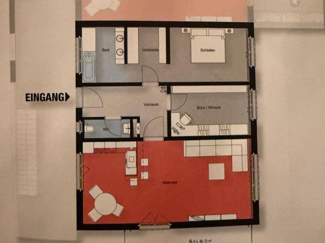 Charmante Wohnung mit Balkon in Steyregg