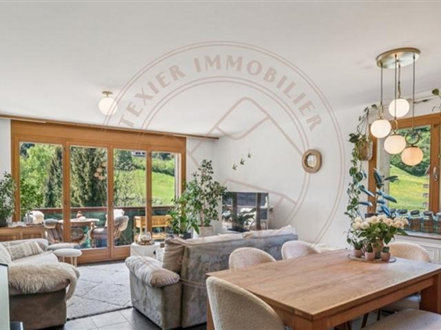 Charmante Wohnung mit Panoramablick in Val d'Illiez