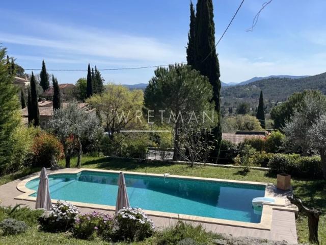 Charmante villa avec très belle vue SEILLANS