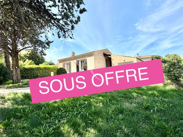 CHARMANTE VILLA TYPE3 AVEC GARAGE JARDIN DE 943 M2 TERRASSE ET CAVE A MANOSQUE