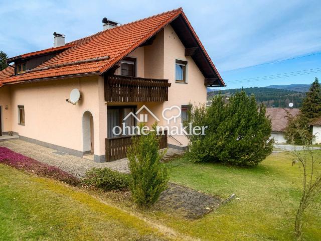 Charmantes Mehrfamilienhaus mit Lusenblick im Bayerischen Wald ohne Makler!