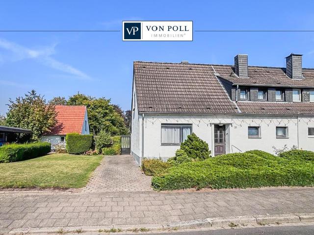 Charmantes Doppelhaus mit Traumgarten in guter Wohnlage von Reuschenberg