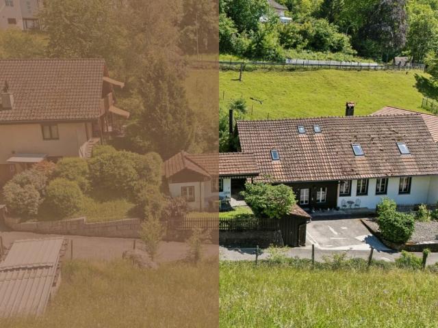 Charmantes ehemaliges Bauernhaus liebevoll umgebaut mit separatem Atelier