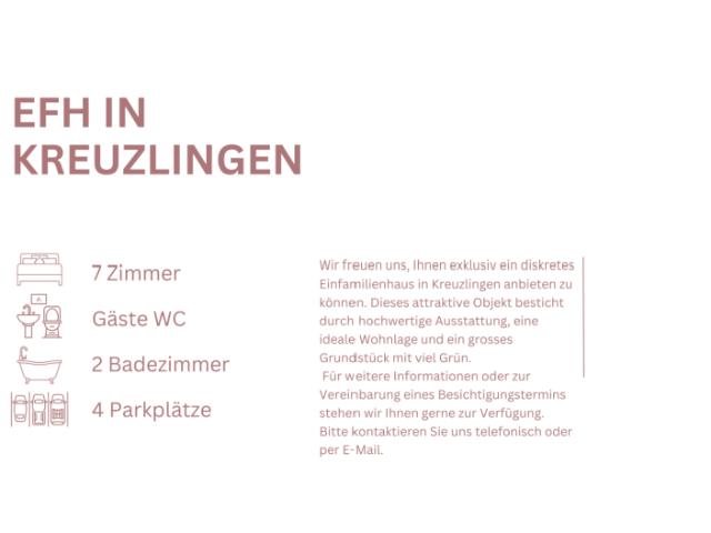 Charmantes Einfamilienhaus mit viel Platz in Kreuzlingen