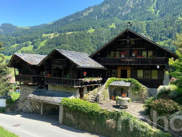 Charmantes Familienchalet mit Panoramablick in Val d? Illiez