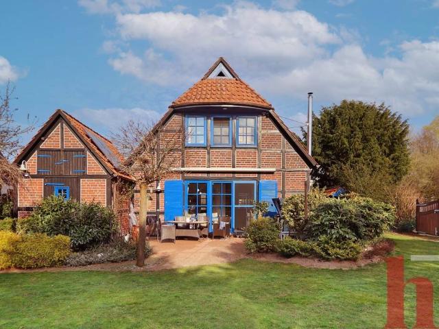 Charmantes Ferienhaus in Lembruch Dümmer See mit Eigengrundstück