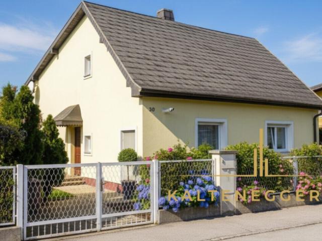 Charmantes Haus in Leobersdorf auf perfektem Grundstück