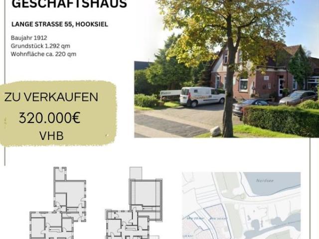 Charmantes Haus mit Potenzial im Herzen von Hooksiel 10 Zimmer