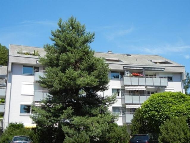 Charmantes Penthouse mit zwei Zimmern und offener Aussicht und grüner Umgebung