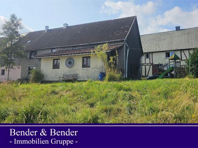 Für kreative Köpfe Renovierungsbedürftiges Einfamilienhaus mit Scheune und unverbauter Aussicht!