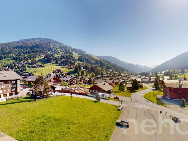 Charmantes Studio mit Balkon und Schwimmbad im Herzen von Morgins