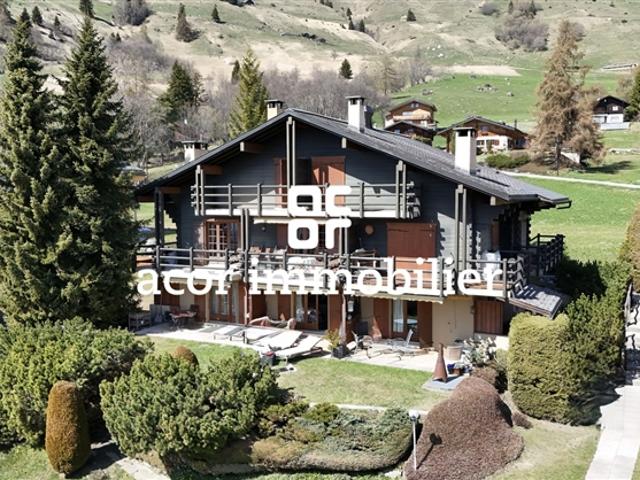 Charmantes 3 Zimmer Duplex in Verbier, Erdgeschoss, mit herrlichem Blick