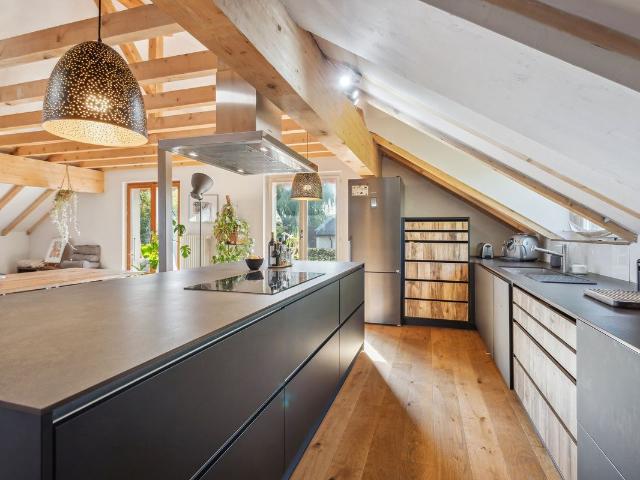 Charmantes 4,5 teiliges Loft Penthouse in einer ruhigen Gegend in Mont Sur Rolle