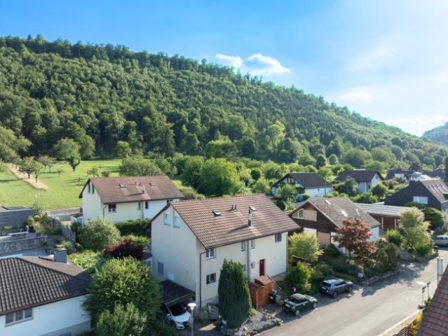 Charmantes 5.5 Zi Familienhaus stadtnahe Lage im Grünen, ruhig und sonnig
