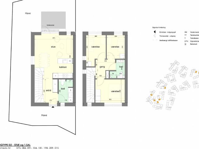 Charmerende rækkehus på 98 m² i roligt kvarter