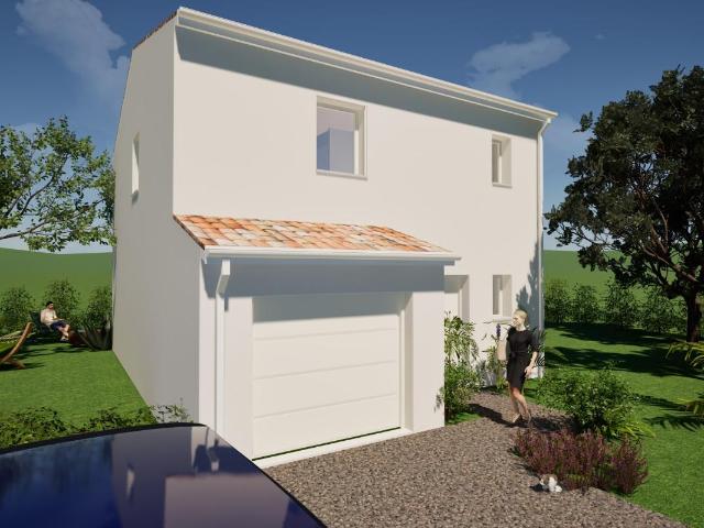 CHARMES SUR RHONE, MAISON R+1 + GARAGE + TERRAIN