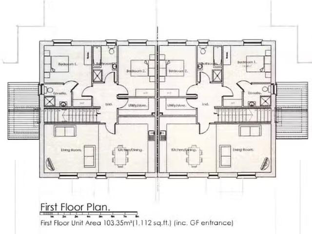 Unique 2 Bedroom Apartment, 132 Crieve Mor Avenue, Letterkenny.