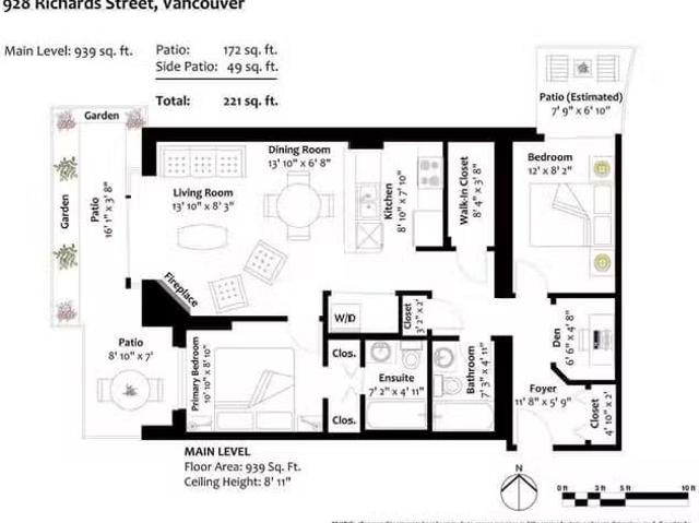 Charming 2 BR Apartment for rent in Vancouver, Vancouver West.