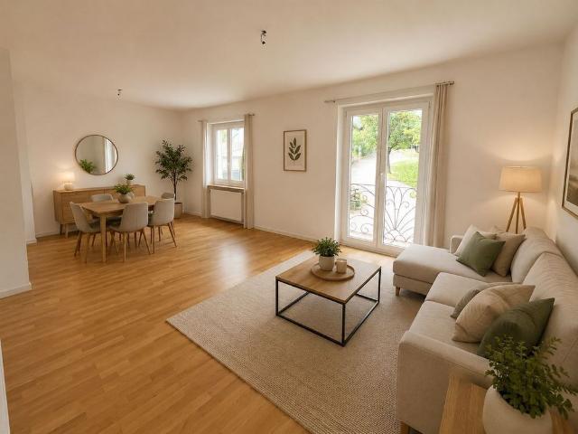 Charming 3 room apartment with bright balcony