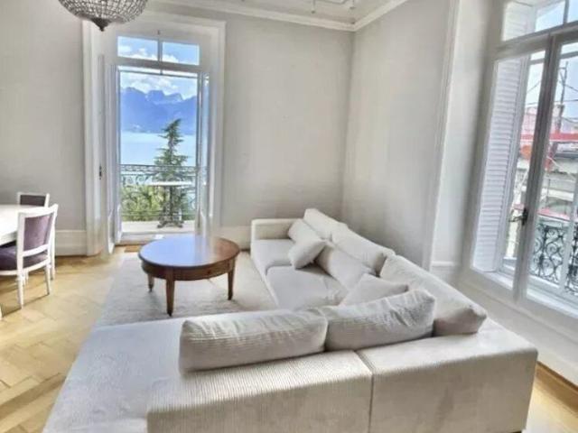 Charming apartment in Montreux with breathtaking view