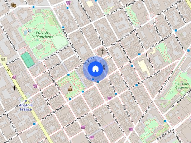 Charming flat in Levallois