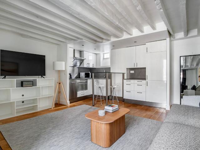 Charming Furnished 1BR in the Heart of Paris, Paris Amsterdam Apartments for Rent