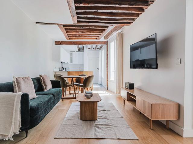 Charming Parisian Retreat: Move in Ready Apartment