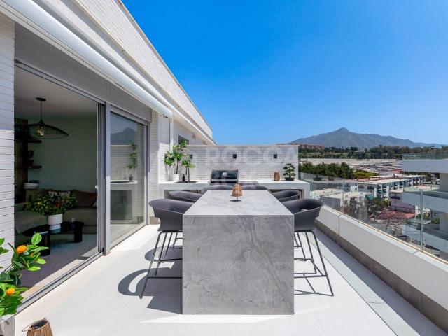 Charming Penthouse with Terrace & La Concha Views