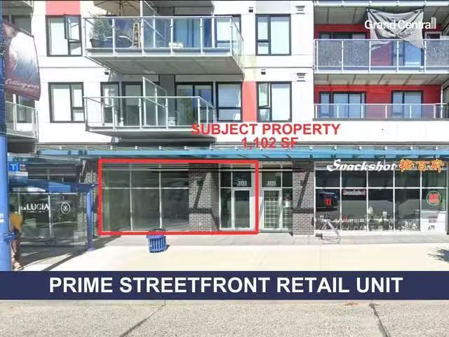 Cozy Retail for lease in Vancouver, Vancouver East, 3593 Kings.