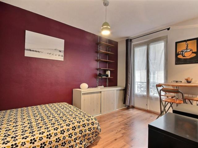 Charming studio in Villette