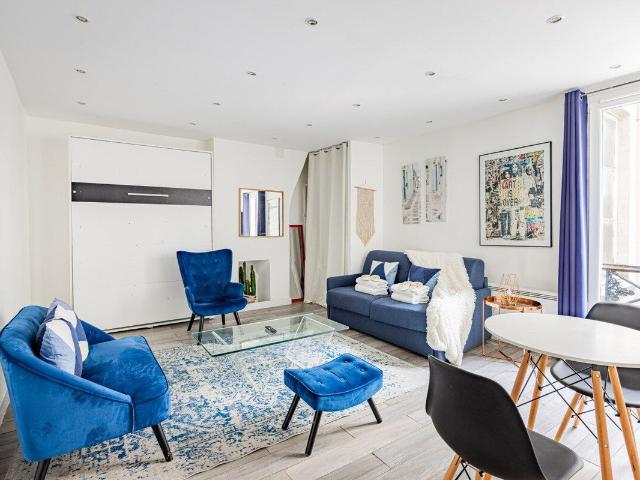Charming Studio with AC near Champs Élysées in Paris 17th, Paris Amsterdam Apartments for Rent