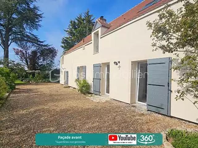 Charsonville 45130 Achat / Vente maison 8 pièces t8 terrasse cave