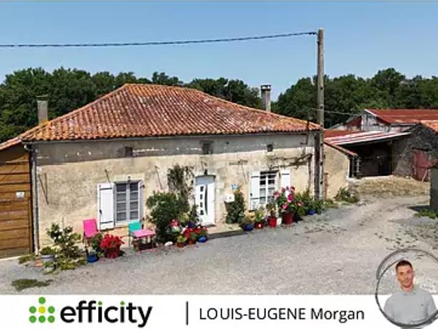 Charroux 86250 Achat / Vente maison 4 pièces t4 jardin