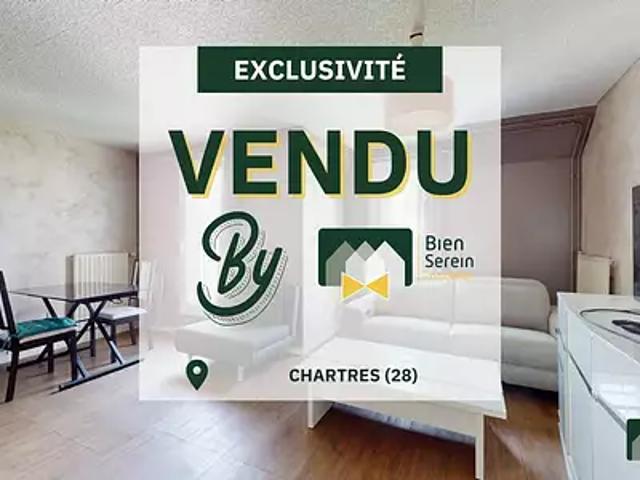 Chartres 28000 Achat / Vente appartement 2 pièces t2 au dernier étage