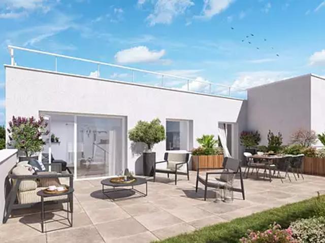 Chartres 28000 Programme neuf appartement neuf à vendre t3 BBC TVA 5,5% Pinel