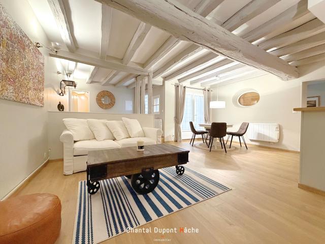 CHARTRES COEUR DE VILLE Appartement rénové en rez de chaussée d'environ 53m2