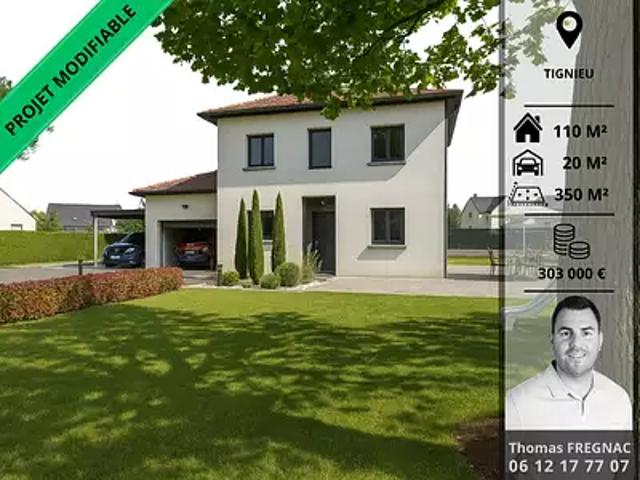 Charvieu Chavagneux 38230 Programme neuf maison neuf à vendre 5 pièces