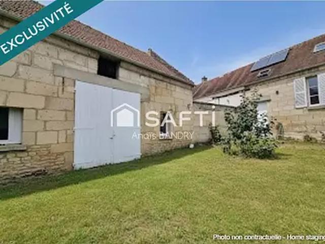 Chassemy 02370 Achat / Vente maison 5 pièces t5