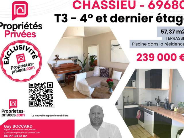 Chassieu Vente Appartement 69