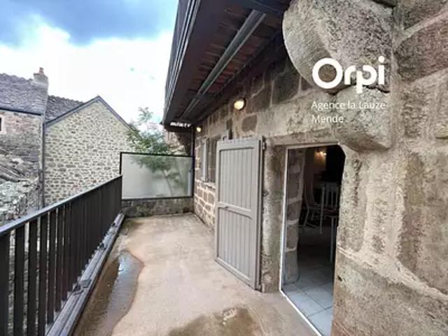Chastel Nouvel 48000 Location appartement 1 pièce t1 balcon