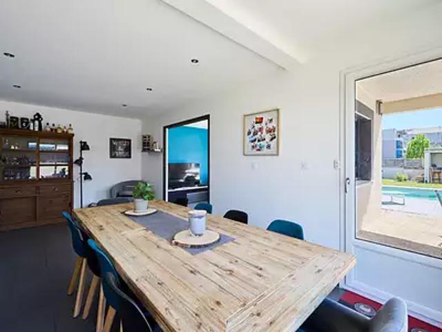 Chevigny Saint Sauveur 21800 Achat / Vente maison 7 pièces t7 au dernier étage piscine
