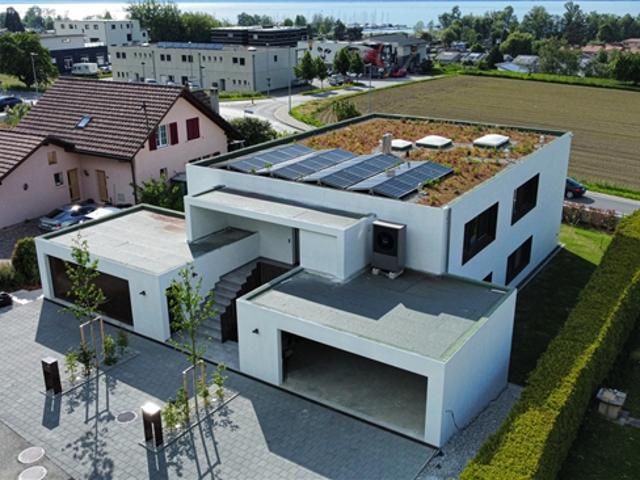 Cheyres, zum Verkauf, prächtiges Penthouse von 190 m² mit Blick auf den See!